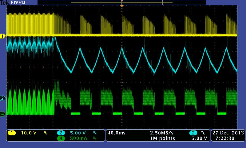 2mW 658.2mW 767.7mW Table 11 Input Power during LED short Fig.