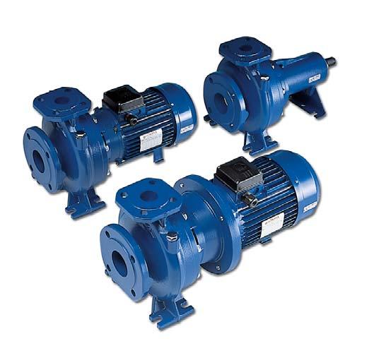 FH Series Centrifugal electric pumps according to EN 733 (ex DIN 24255).