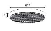 T=13mm (Mở 2 cánh đèn sáng & đóng 1 cánh đèn tắt) 450 000 14