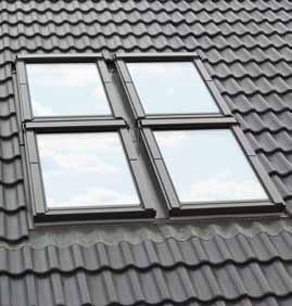 SANDARINIMO TARPINĖS Tarpinių funkcija Sandarinimo tarpinės leidžia tinkamai įmontuoti langą stogo šlaite.