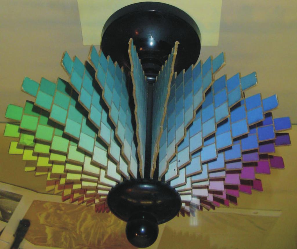 boja i formirao kolorni sistem koji je poneo njegovo ime (slika 96). Slika 96: Osvaldov kolorni sistem Osnovni motiv koji leži u pozadini nastanka ovog kolornog sistema jeste,,harmonija.