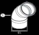 234,59 Vamzdžio alkūnė, 15, PP Ø 160 mm AZB 964 87 090 315 17,80 21,54 Vamzdžio alkūnė, 30, PP Ø 160 mm AZB 966 87 090 316 26,13 31,62 Ø 200 mm AZB 967 87 090 320