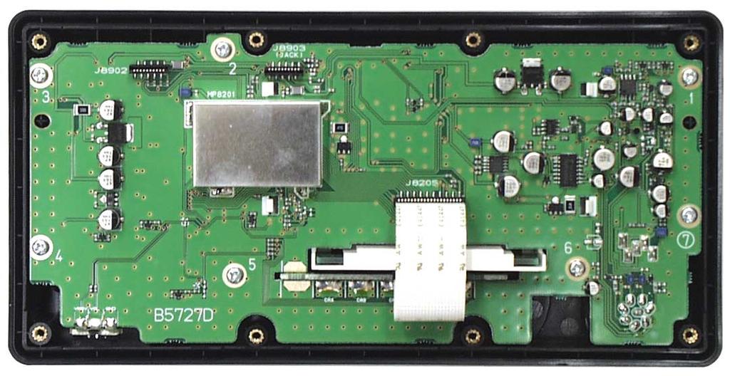 SECTION INSIDE VIEWS RC- VR BOARD DISPLAY BOARD Reset IC (IC0: S-0ANMP) S-0CNMC) CPU (IC0: HDFAFA0) LCD unit (DS0: HLC0-000)