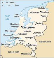 48 N y d e r l a n d a i G e o g r a f i j a Olandijos plotas 41 864 kv. km. Nors daugiau kaip trečdalis šalies teritorijos yra žemiau jūros lygio, ją nuo potvynių saugo pylimų ir polderių sistema.
