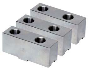 TC, FTC-Jaw Scroll Chuck Jaws TC / FTC Soft Jaws TC / FTC Hard Jaws TC / FTC Base Jaws TC/FTC SOFT JAWS DIMENSIONS TC-190 TC-230 TC-273 TC-310 FTC-460 FTC-535 FTC-610 A 88 100 110 125 140 150 150 B