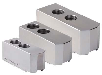 Soft Jaw Power Chuck Soft Jaw Application / Benefits Works with HC.