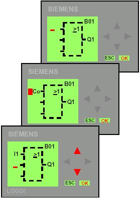 Bây giờ dùng phím, để chọn một trong các lựa chọn sau: AND(&), NAND, OR(³1), NOR, XOR(=1), NOT(1). Chọn khối OR và chấp nhận, nhấn OK.