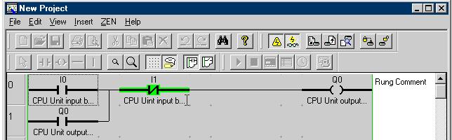 Vận hành và dùng ZEN 1. Chọn ZEN(Z)/Change operating mode(m)/run(r) từ thanh Menu. 2. Kiểm tra thanh trạng thái hiển thị thay đổi từ STOP đến RUN. 2.6.5.