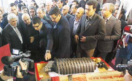 گروه توربینماشین خاورمیانه با دو محصول موتور توربوژنراتور در غرفه شماره 39 و روتور توربین 5 مگاوات در غرفه شماره 44 )غرفه فناوريهاي منتخب( در این نمایشگاه حضوری فعال داشت.