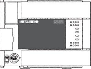 2.5 Cấu hình của một PLC FX 2.5.1 Giới thiệu tóm tắt của đơn vị chính Một PLC FX là một đơn vị độc lập mà có thể dễ dàng sử dụng như một máy tình cá nhân, vì vậy, nó có hàng loạt ưu điểm như tốc độ