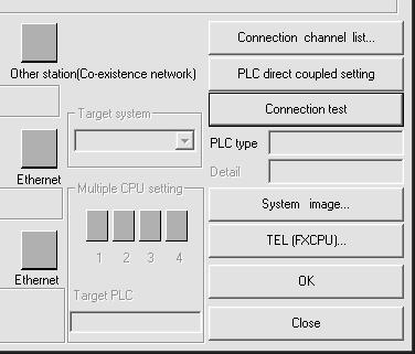 (b) Chọn "USB (GOT transparent mode)" khi các chức năng transparent của GT1000 được sử dụng với kết nối USB ở phía bên máy tính cá nhân.