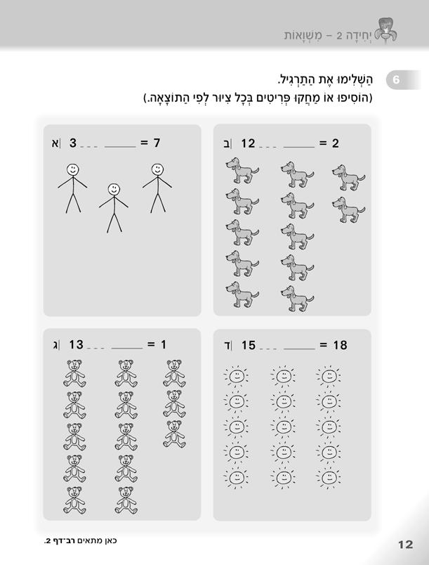 יחידה - 2 משוואות