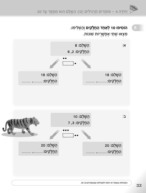 עבודה מהחוברת