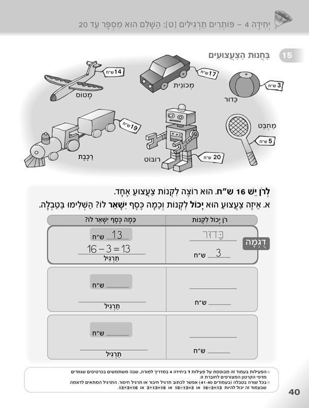 יחידה - 4 פותרים