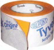 DuPont pribor za lepljenje Acrylic Tape Double Sided Tape Ova jednostrano lepljiva traka služi za pouzdano lepljenje detalja, krovnih prodora, ali i za popravke
