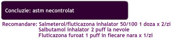 George are incredere in medicina alopata - ce se constata la al doilea control George se prezinta la medic la al doilea control dupa 6 luni de la stabilirea diagnosticului si se constata urmatoarele: