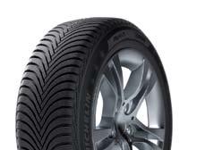 * Salīdzinot ar iepriekšējo modeli, riepām MICHELIN Alpin 5 (205/55 R16 9 H) ir par 5% īsāks bremzēšanas ceļš uz slapja