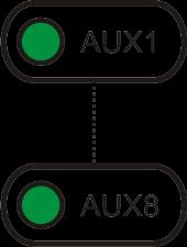V prípade potreby vykonať technické pripojenia: - FPS technický výstup stanu činnosti zdroja signalizuje výpadok napätia na ktoromkoľvek z výstupov (AUX1 AUX8). - TAMPER signalizuje otvorenie zdroja.
