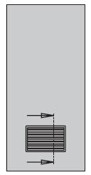 CP1 silver EN 1154 Πλαίσιο µε µεταλλικές περσίδες* L300 x H400