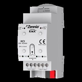 Interfaces εικόνα/ήχος Εξοικονόμηση ενέργειας ZN1CL-IRSC (45 x 45 x 14 mm.) IRSC-OPEN KNX interface προς υπέρυθρες εντολές I/R.