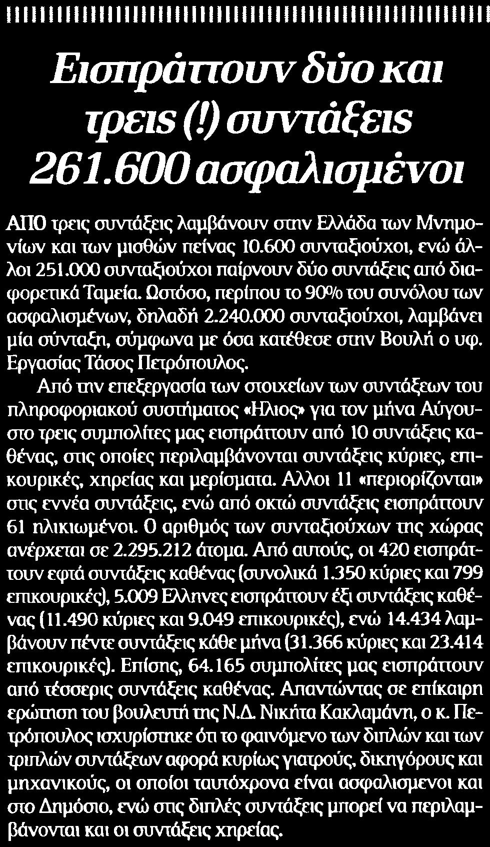 600 ΑΣΦΑΛΙΣΜΕΝΟΙ Μέσο:.