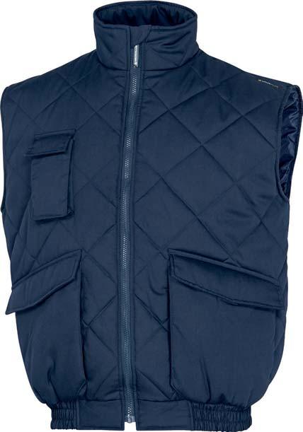 Tamnoplava/Siva Οδηγός φορτηγού πολικό fleece, εμφάνιση πουλόβερ. Κλείσιμο με φερμουάρ.μανσέτες και κάτω μέρος του φλις με φινίρισμα.