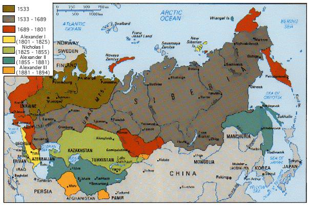 Είναι εύκολος ο γεωγραφικός ορισμός της Ευρώπης; Παράδειγμα εξέτασης: τσαρική Ρωσία