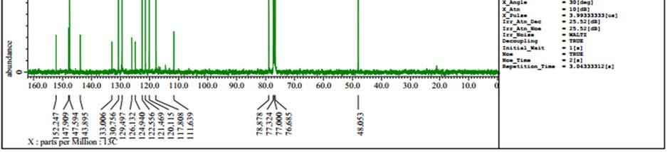13 C NMR
