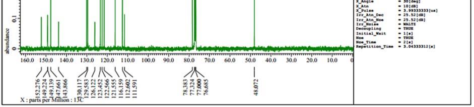 13 C NMR
