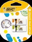 1,35 BIC υπογραμμιστής σετ 4+1 δώρο BIC μολύβι γραφίτη evolutions