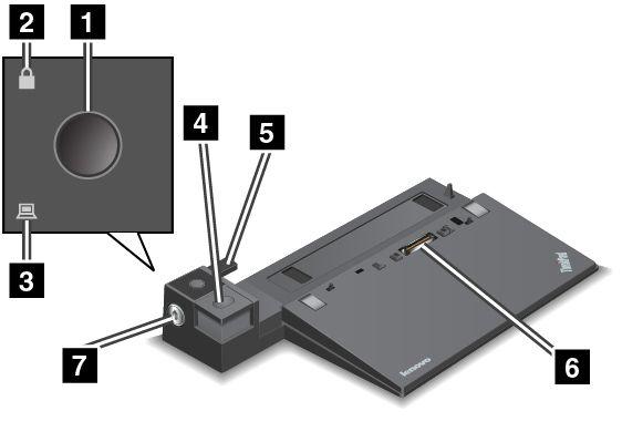 9 Υποδοχή ήχου: Χρησιμοποιείται για τη σύνδεση ακουστικών με βύσμα 3,5 mm 4 πόλων στην υποδοχή ήχου, για ακρόαση του ήχου από τον υπολογιστή.