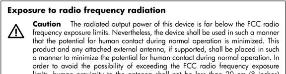 Exposure to radio frequency