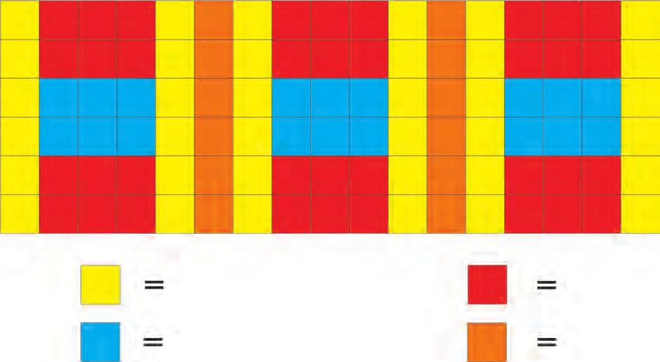 59 Πόσα τετραγωνάκια από κάθε χρώμα υπάρχουν στο μωσαϊκό της Ματίνας; Φτιάχνω το