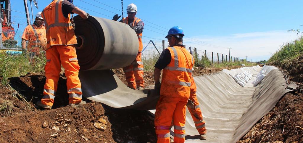 Το Concrete Canvas αποτελεί μέρος μιας επαναστατικής νέας τάξης κατασκευαστικών υλικών που ονομάζεται Geosynthetic Cementitous Composite Mats (GCCMs).