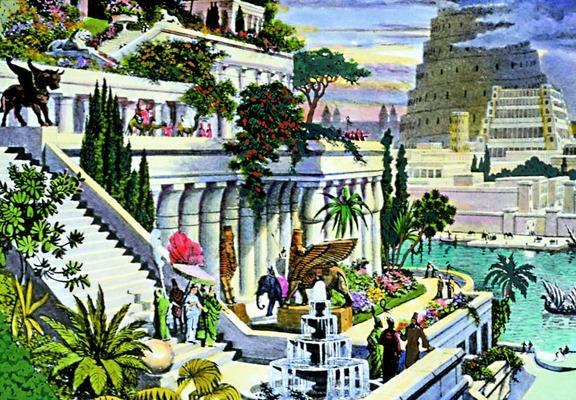 Κρεμαστοί Κήποι της Βαβυλώνας Οι Κρεμαστοί Κήποι της Βαβυλώνας πιθανολογείται ότι αποτελούσαν μέρος των εξωτερικών τειχών της Βαβυλώνας.