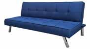 Μ215χΒ90, Υ66cm / κρεβάτι: 140χ200cm 469 399 JERSEY 3θέσιος καναπές - κρεβάτι σε 2 χρώματα υφάσματος:, σκ.