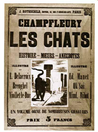 1869 Champfleury, Les chats,