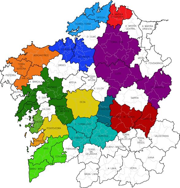 Táboa 10. Asociacións de familiares de persoas con alzhéimer segundo a provincia PROVINCIA ASOCIACIÓNS 1. AGADEA 2. AFACO A CORUÑA 3. AFAL FERROLTERRA 4. AFABER 5. AFAMON 6. AFALU LUGO 7.