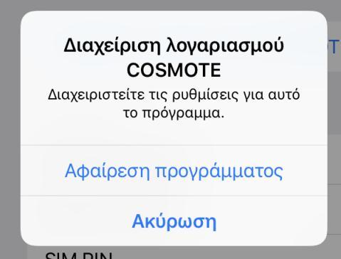 φορτώνεται στην συσκευή και είναι έτοιμη