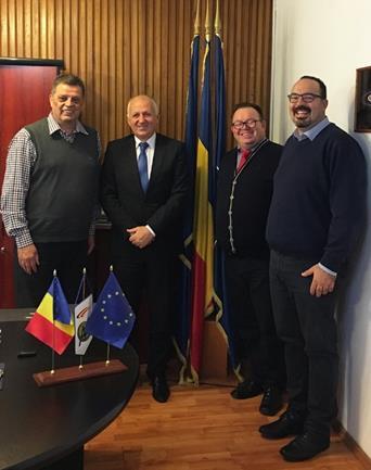 Η κατάσταση στην Ρουμανία είναι γεμάτη προκλήσεις Αντιπροσωπεία του DPNSEE με τον αντιπρόεδρο Nebojša Đurasović, τον κ.