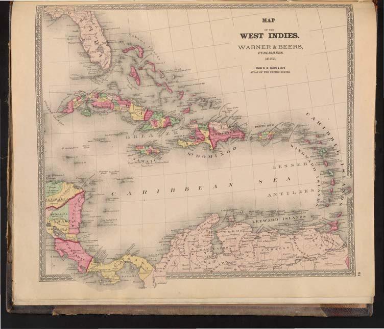 WEST INDIES. \-τ I I WARNER & BEERS, J UBLISHBRS.