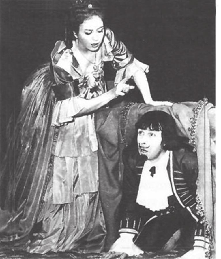 Παράσταση του Ταρτούφου από το Εθνικό Θέατρο το 1968, σε