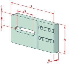 MINIATURE TENSION PLATE