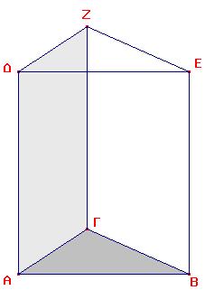 Επιφάνειεσ, παράπλευρεσ επιφάνειεσ, όγκοι ςτερεϊν Ύψοσ επιφάνια Κανονικό