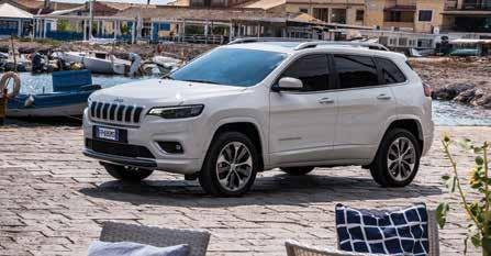 Ανανέωση για το Jeep Cherokee Τρία χρόνια μετά την παρουσίαση της νέας γενιάς του Cherokee η Jeep ανακοίνωσε την ανανέωσή του, που όπως συνηθίζεται στα «facelift» όλων των μοντέλων περιλαμβάνει κατ