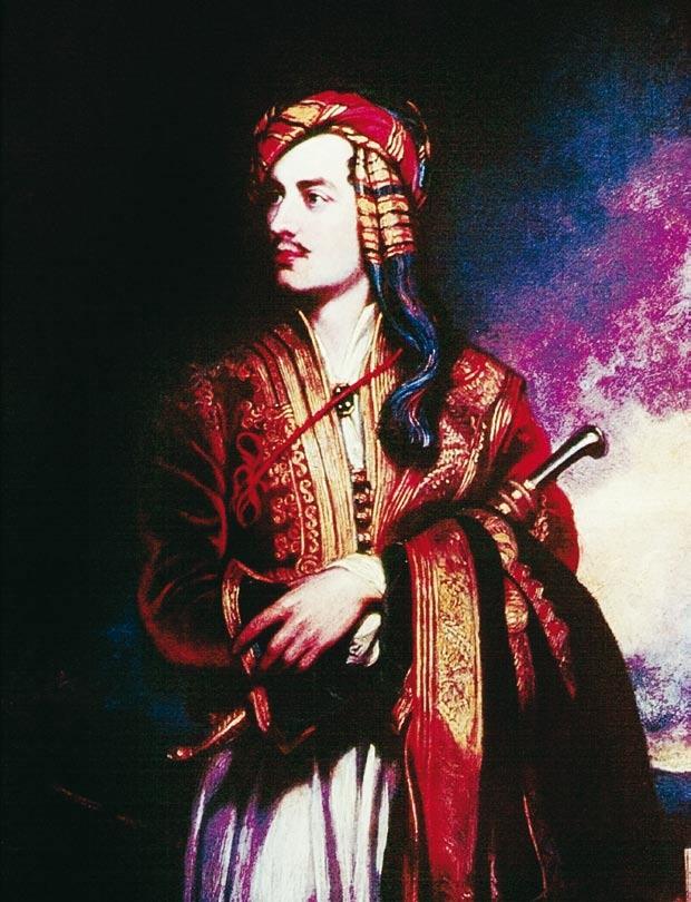 In the 19th century Lord Byron was one of the pioneers of what Chaplin calls decadent Gypset.