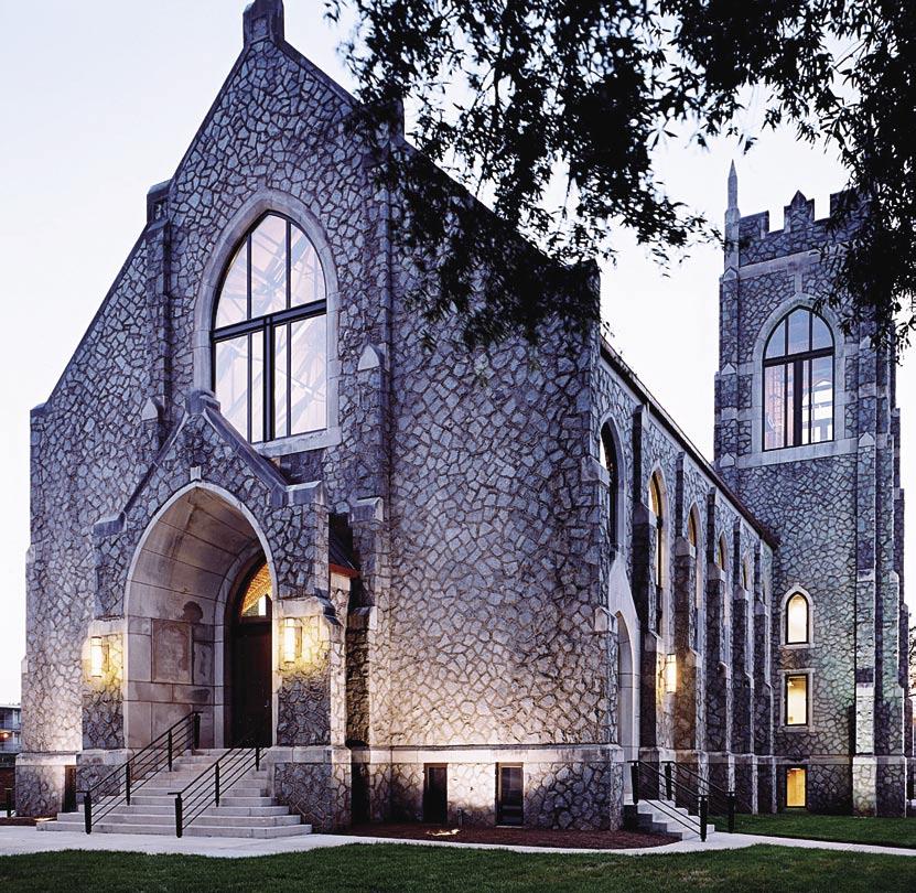 F U T U R E T R A V E L trends OH GOD! Old European churches turn into contemporary temples of indulgence.