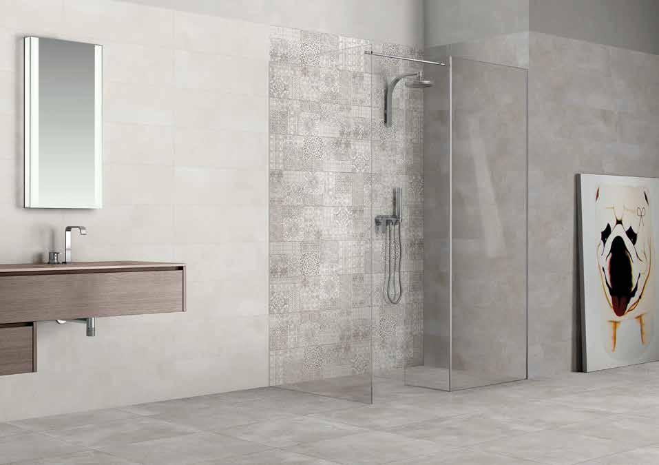 ACTION Vinci 25x75 10 x30 BICOTTURA ATOMIZZATA ATOMIZED DOUBLE-FIRED WALL TILE REVÊTEMENT ATOMISÉ EN BICUISSON ATOMIZIERTEN ZWEIBRANDVERFAHREN WANDFLIESE Fondi / Base tiles / Fonds / Grundfliesen