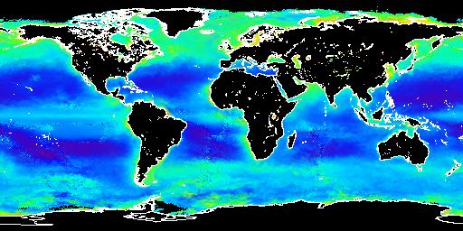 Sea-spray organic enrichment SeaWiFS, 2000 O Dowd et al.