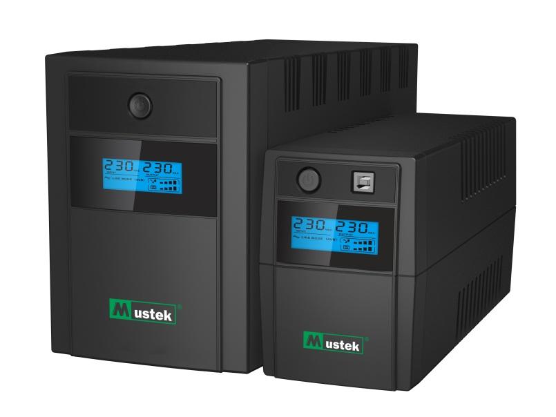 BO Linijski interaktivni UPS PowerMust 636 LCD (650 VA), Line Int., Šuko PowerMust 848 LCD (850 VA), Line Int., Šuko PowerMust 636 LCD (650 VA), Line Int.